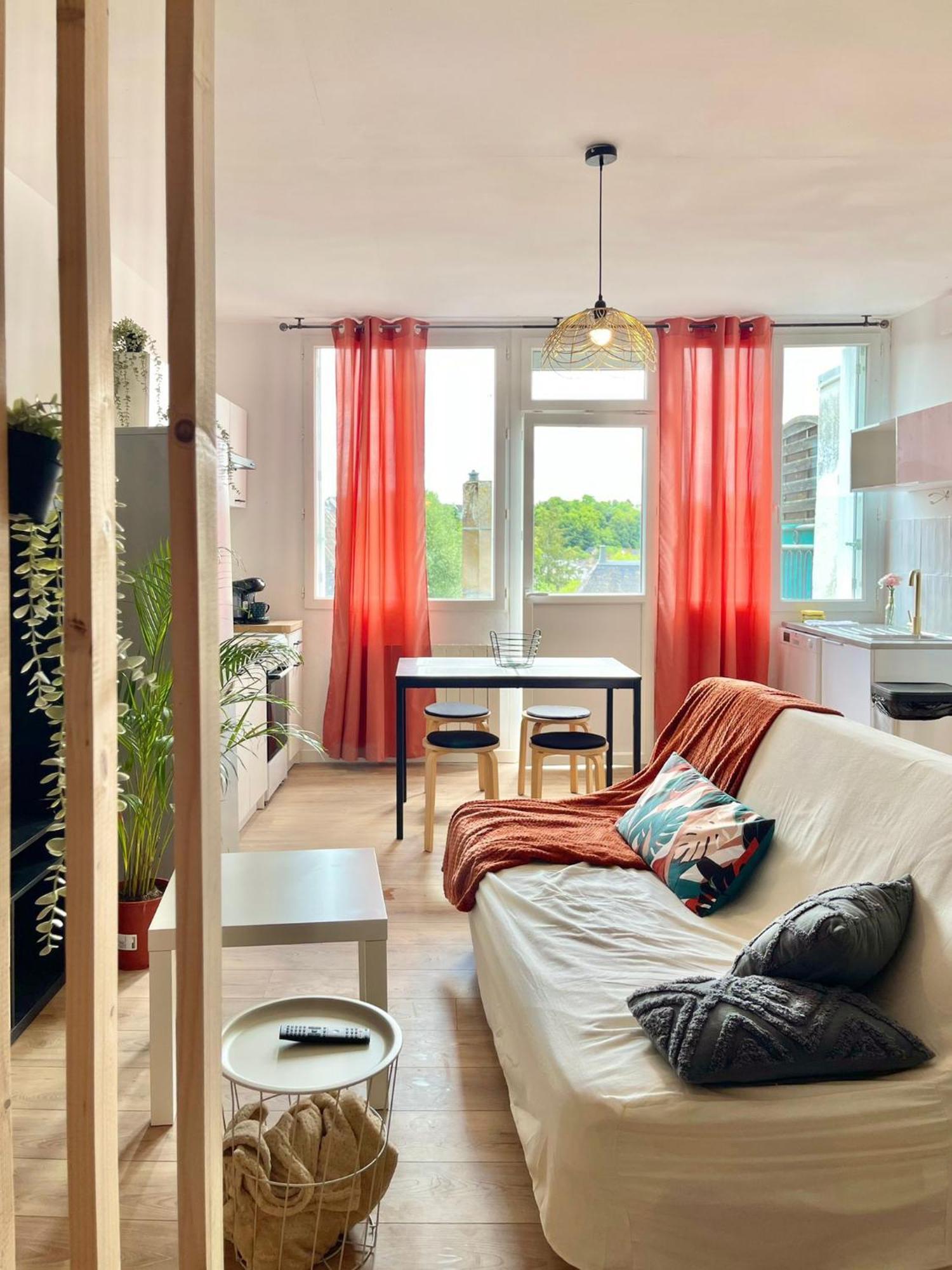 Appartement Tropical Chateau Renault Bagian luar foto